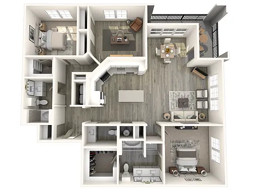 Floor plan C1