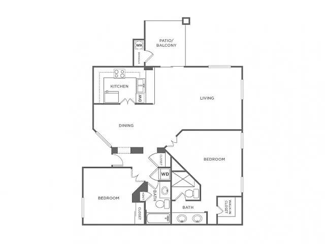 Floor plan 2D - Sophisticated