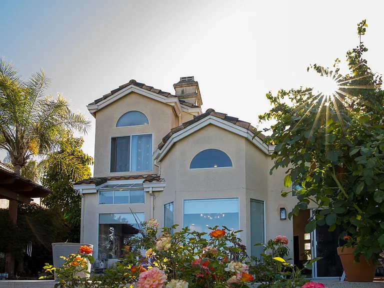 House from Backyard