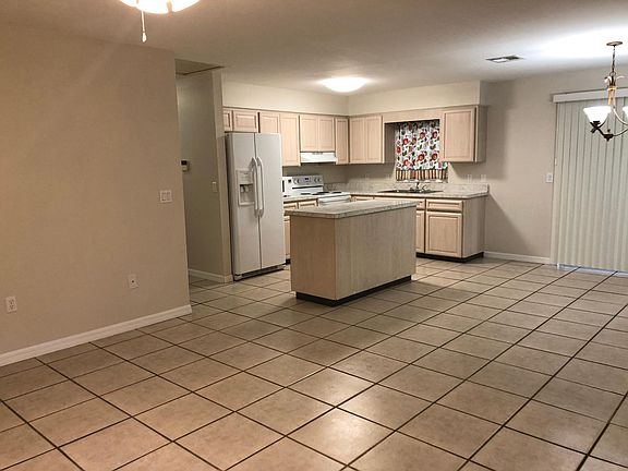 Viewing kitchen from living area