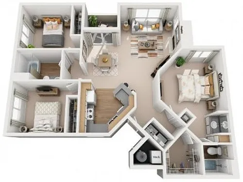 Floor plan Santa Ana