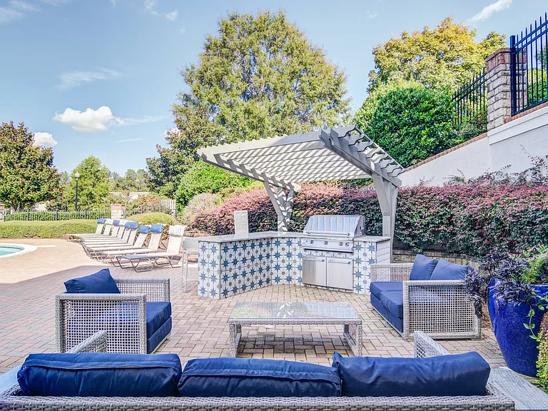 Poolside Grill Area