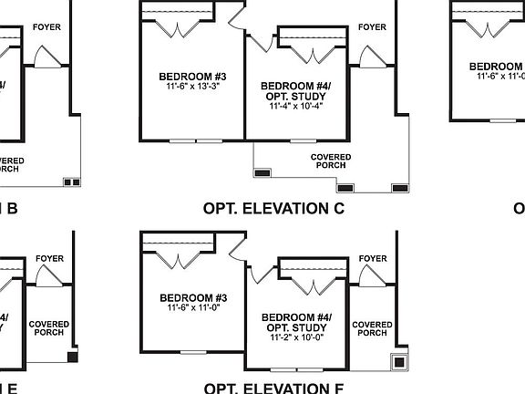 Jefferson First Floor Options