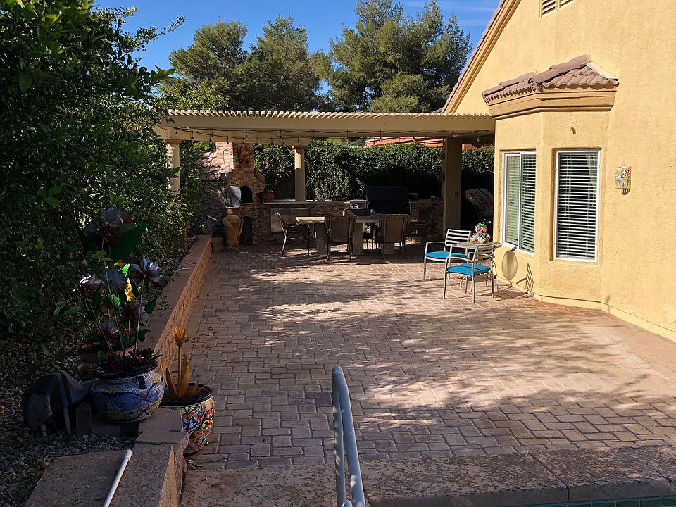 Private back yard and patio