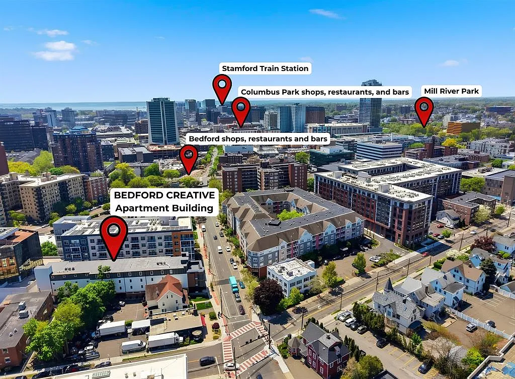 Drone Photo Including Points of Interest