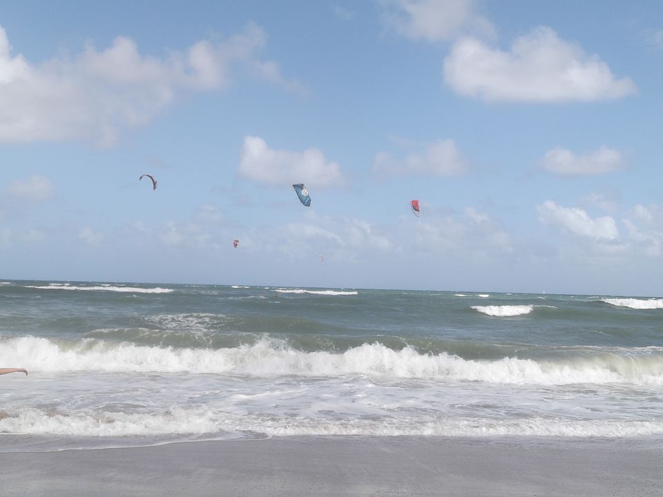beach across the street