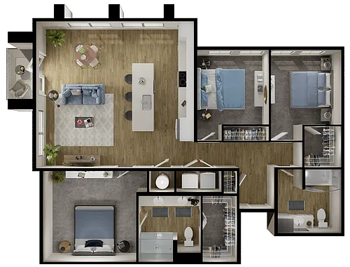 Floor plan C1