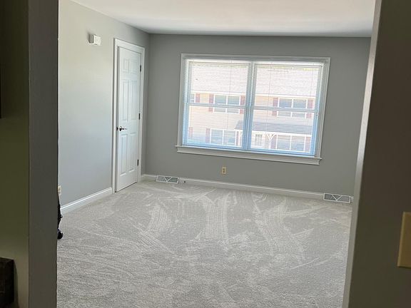 Looking into living room from the kitchen.