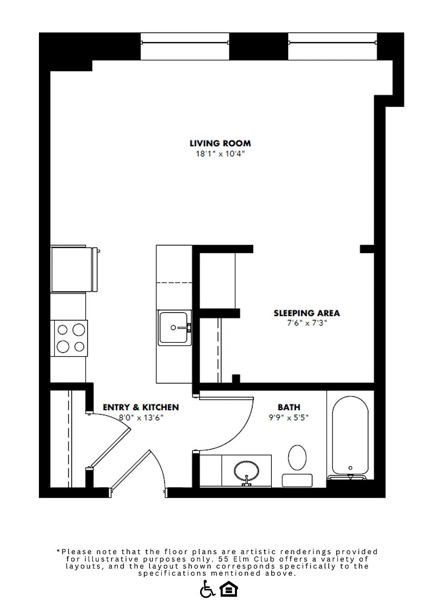 Floor plan S1 Vault