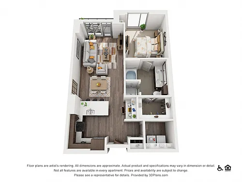 Floor plan 1P