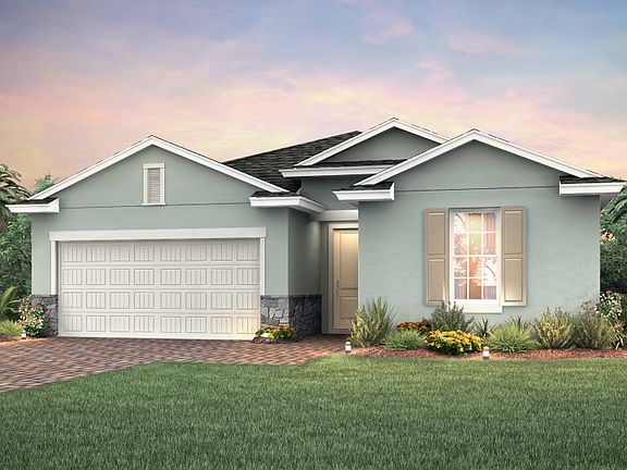 Home Exterior FM2C with 2-car garage