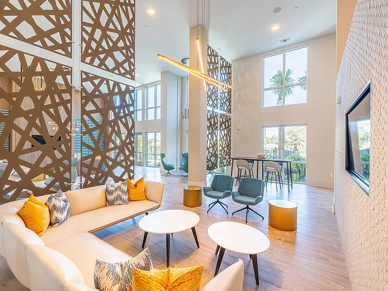 Clubhouse with Lounging Areas