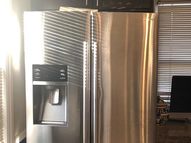 French door ss fridge with bottom drawer freezer