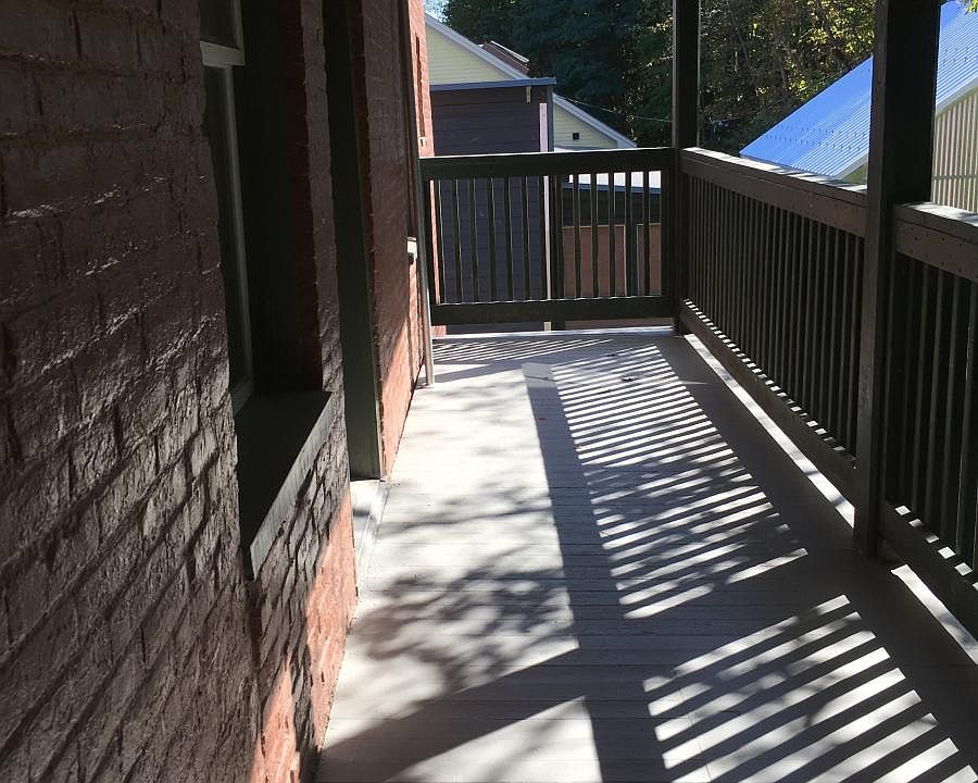large private entry porch