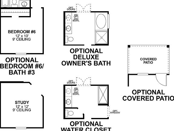 Magellan First Floor Options