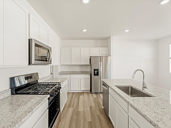 The Red Rock floorplan interior image taken at a Meritage Homes community in Colorado Springs,