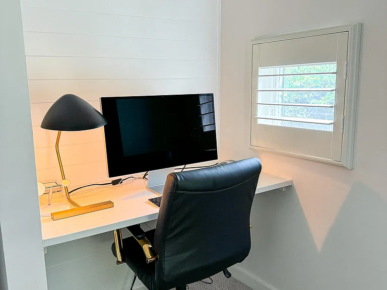 Built in desk upstairs