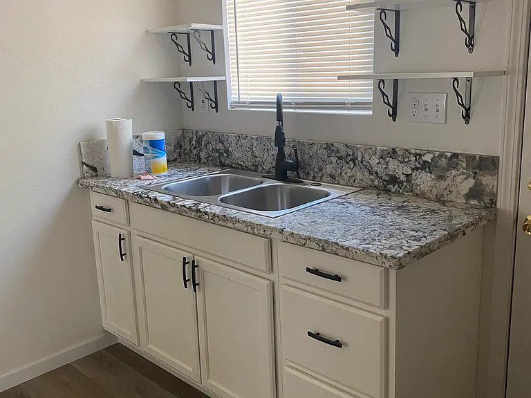 sink in the kitchen
