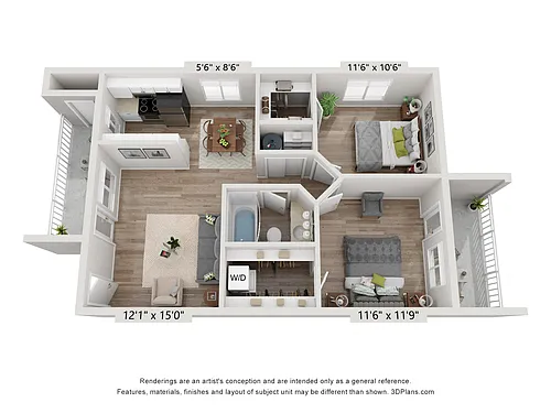 Floor plan Estevan
