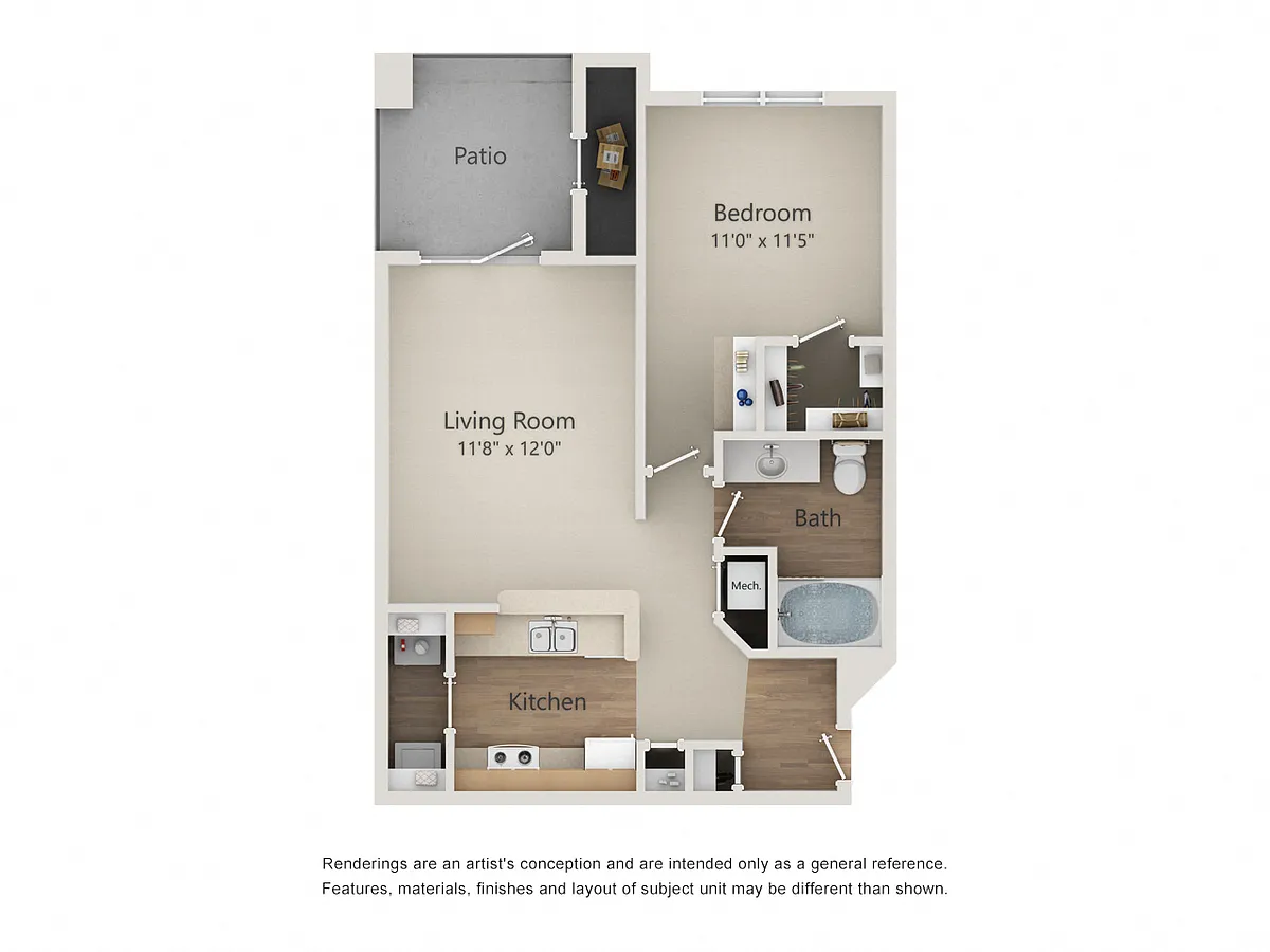 Floor plan Sabine