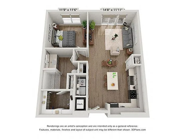 Floor plan A42