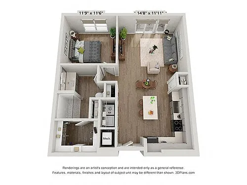 Floor plan A41
