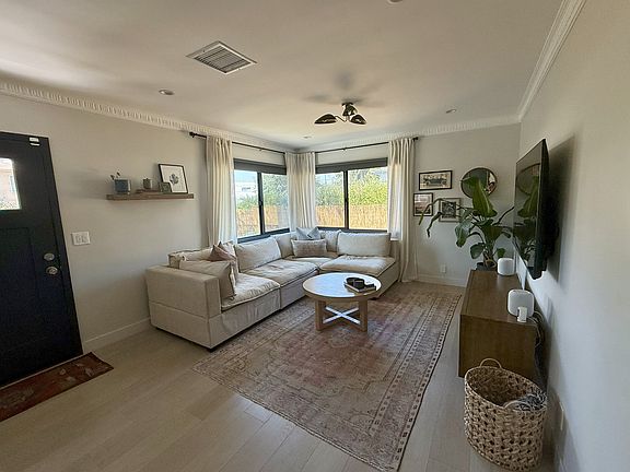 Living Room and Front Door