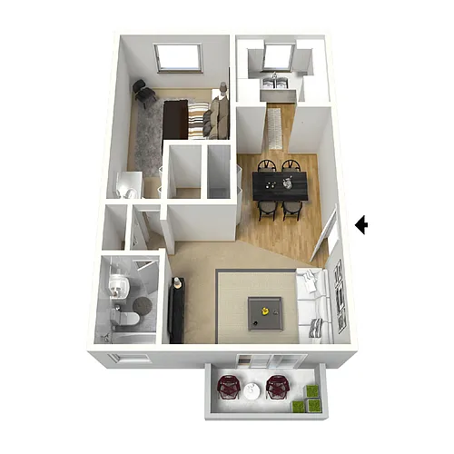 Floor plan River Birch