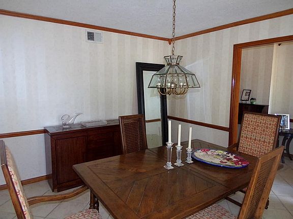 Another view of the formal dining room looking into the foyer.