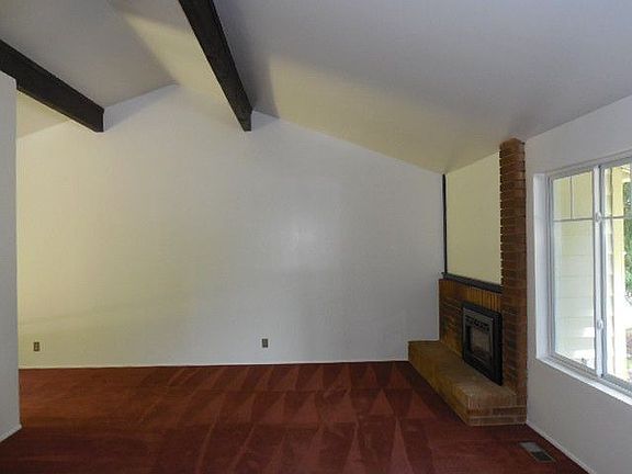 Living Room with Vaulted Ceilings
