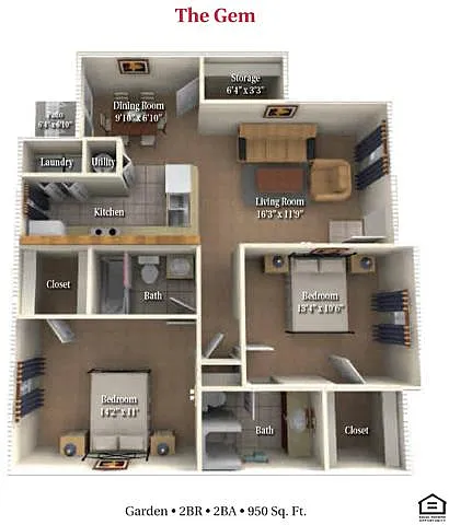 Floor plan The Gem