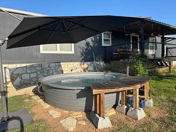 Cowboy pool:)10ft diameter,30in deep