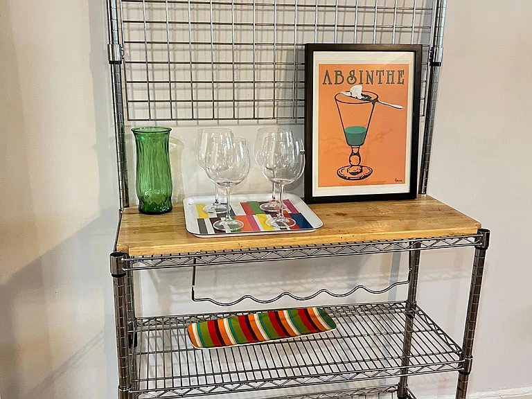 bar area
