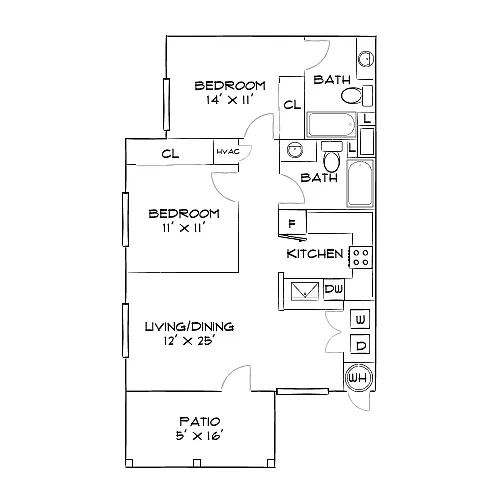 Floor plan Design 2A Premier