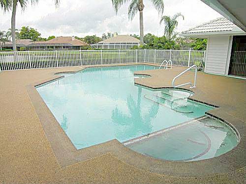 Pool Overlooking Lake
