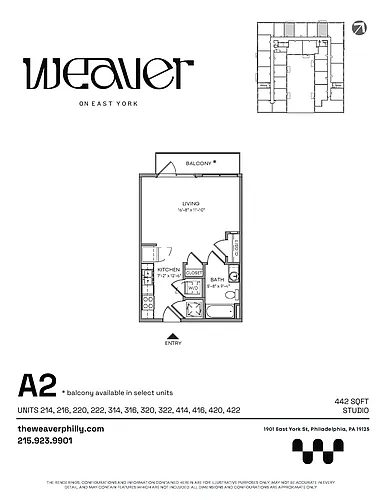 Floor plan A2