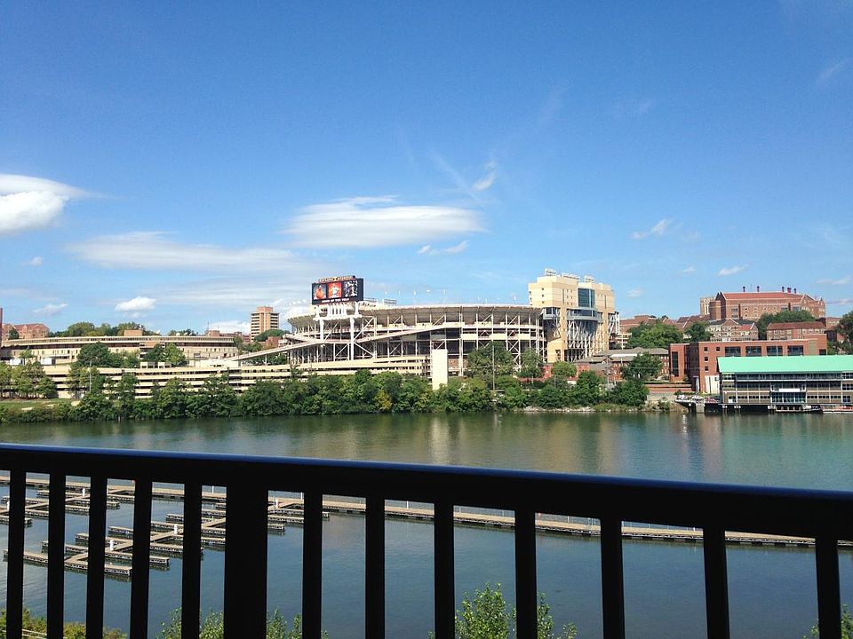 view on balcony