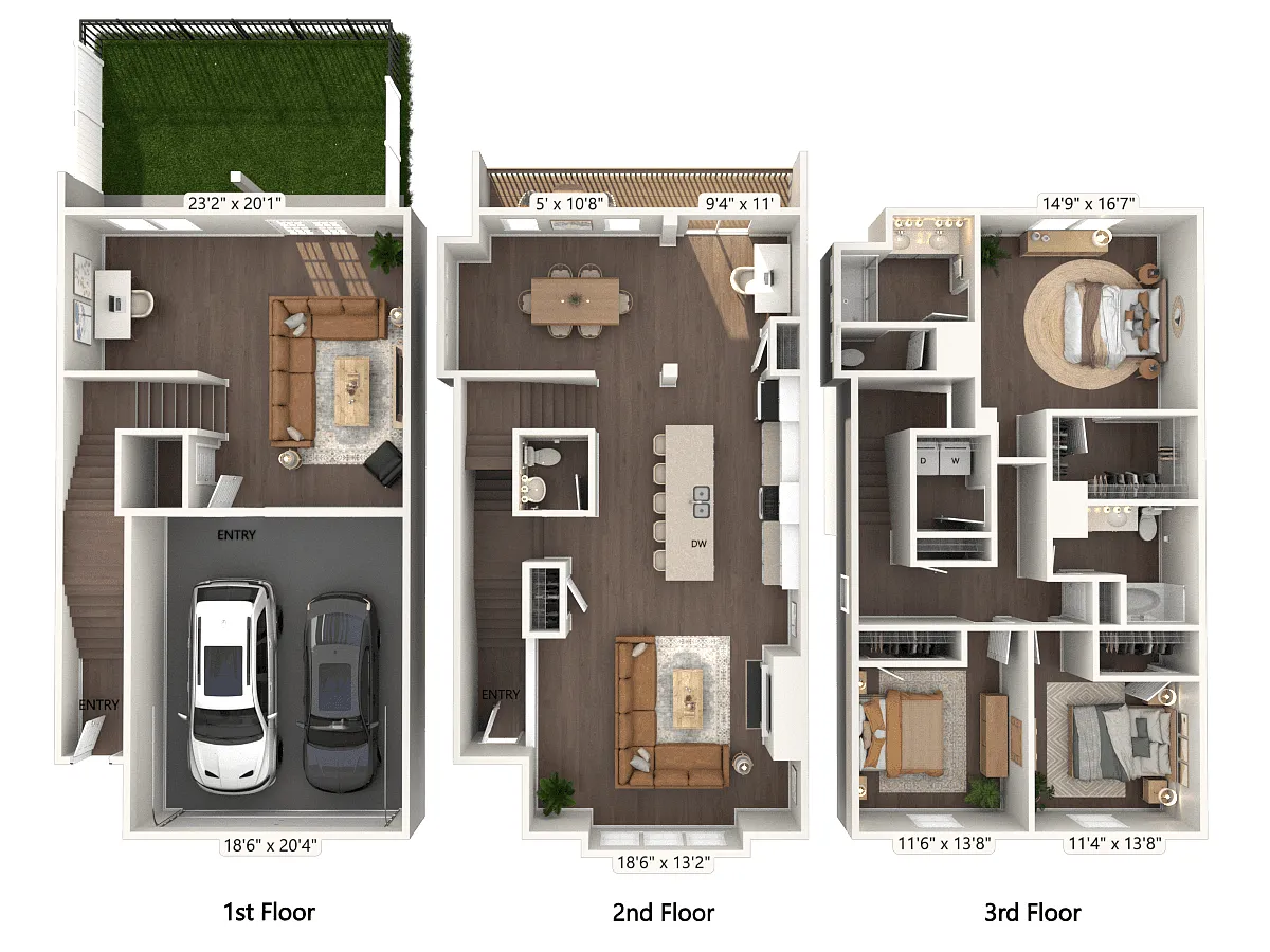 Floor plan C5T-Upgrade
