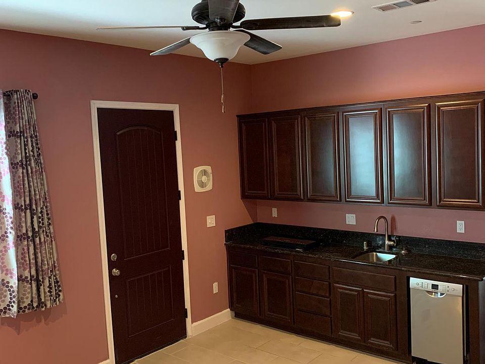 Living room with kitchen