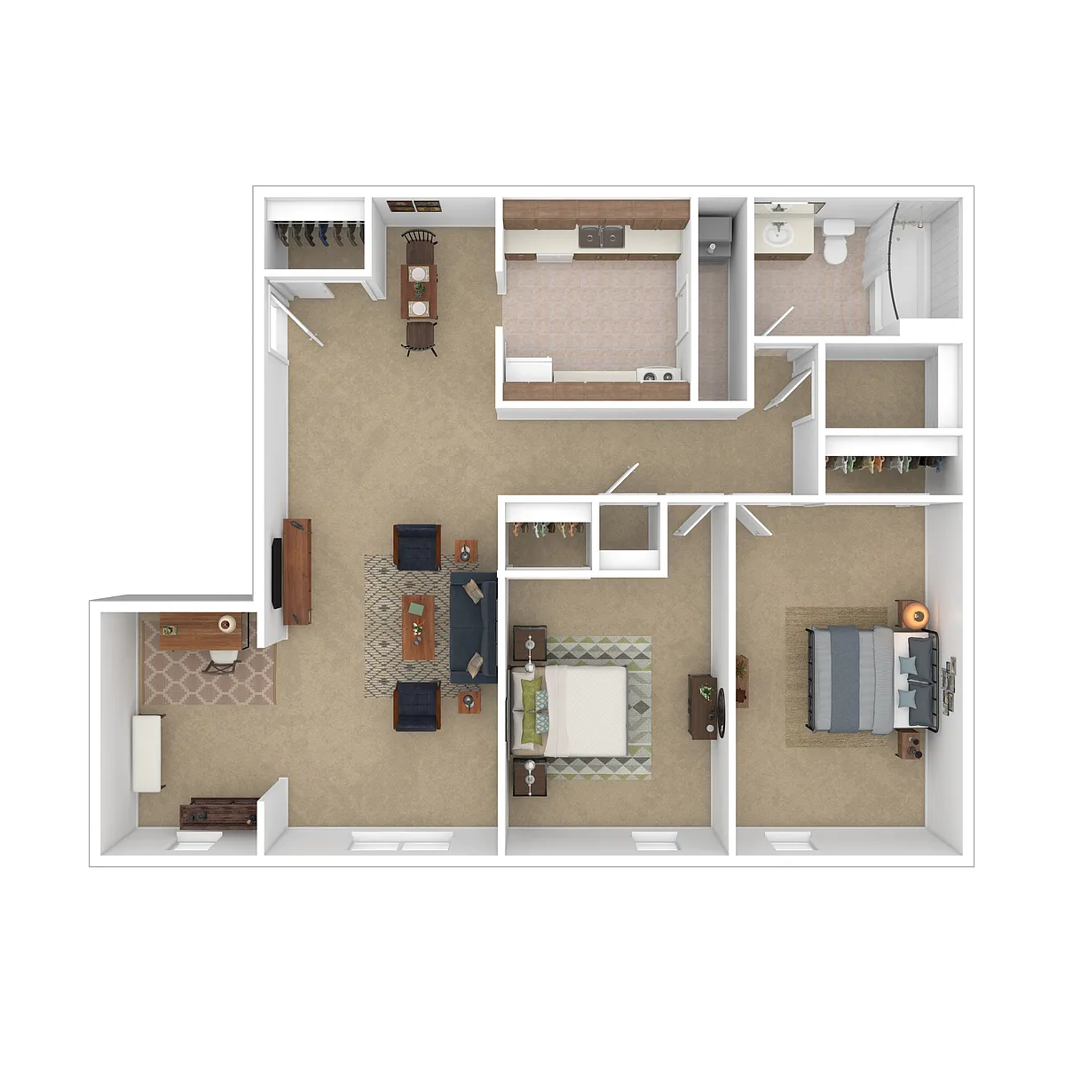 Floor plan B7 Poplar