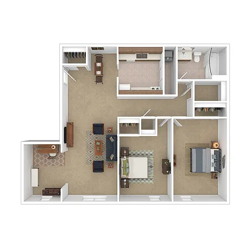 Floor plan B7 Poplar