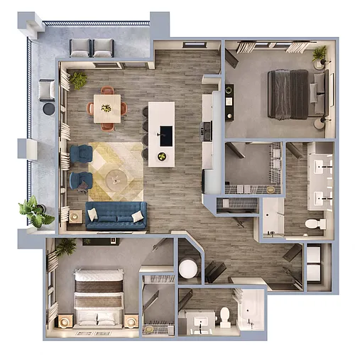 Floor plan B2