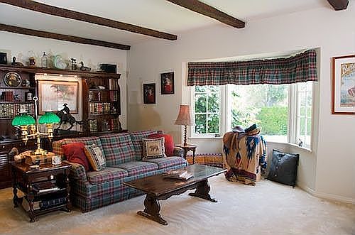 Enjoy the sunlit living room