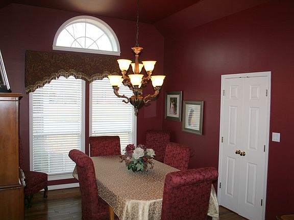 Open dining room