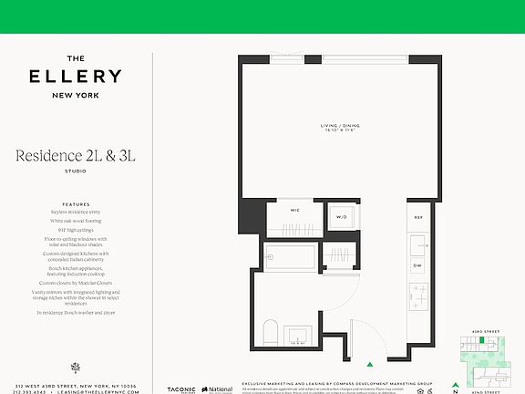 2nd image of 312 W 43rd St #3L