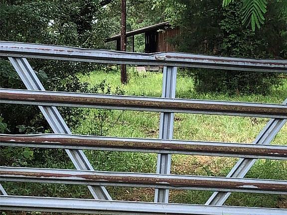 Gate to front of property off main road