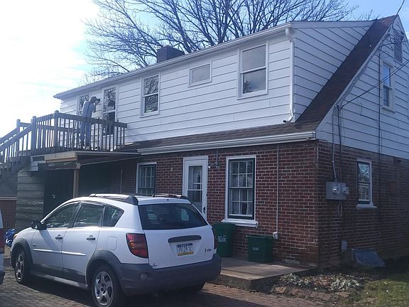 Private entrance and patio for second floor.