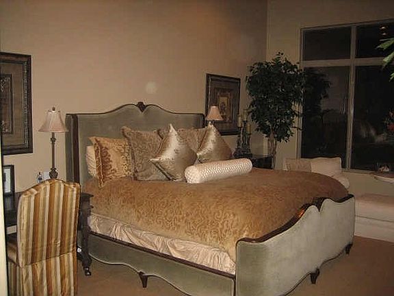 Split Floor plan allows private mst suite w/ private patio