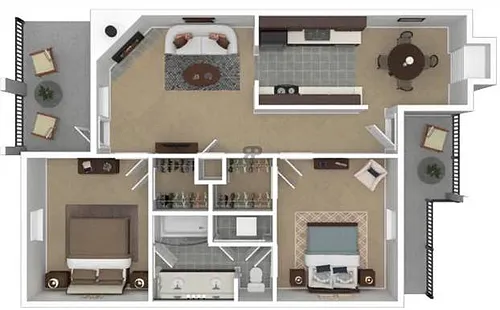 Floor plan B1