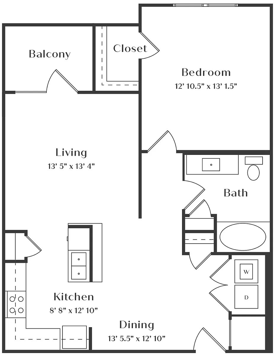 Floor plan A1